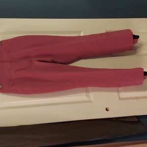 Sun Valley International Pink Stirrup Ski Snow Pants Size 12